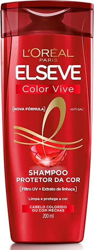 Shampoo Elseve Color Vive Protetor Da Cor L'oreal - 200ml