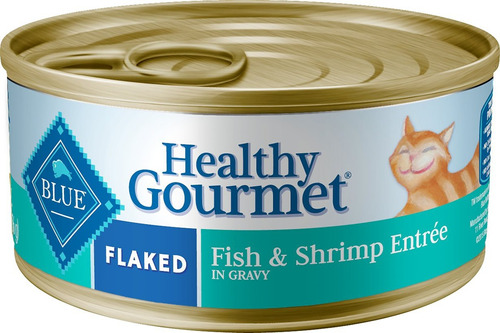 Blue Buffalo - Healthy Gourmet Flaked Fish & Shrimp Entrée 