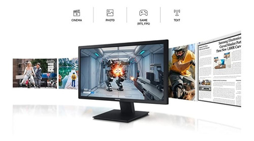 Monitor Samsung Led Pantalla 24 Pulgadas Full Hd 