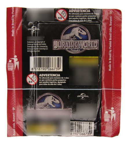 Álbum Jurassic World (usado Con 31 Lam) + 10 Sobres