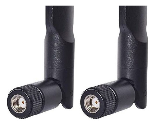 2 Antenas Hembra Dual Band Wifi 2.4ghz 5ghz 5.8ghz 8dbi