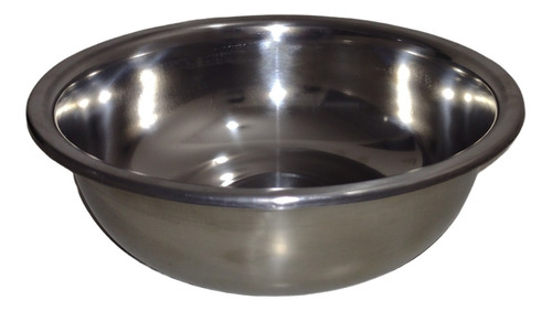 Bowl Metalico 23 Cm Ensaledera Metalica Recipiente Metalico