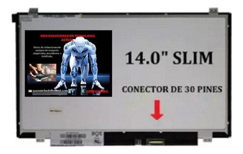Display Compatible Con Hp Probook 440 G5 N140bga-ea3 Rev. C1