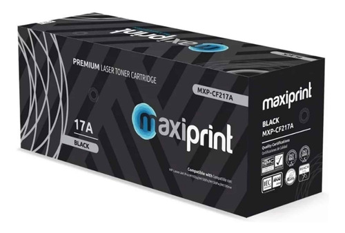 Toner Maxiprint 17a Hpcf217a Ljetm102a M130fn M130fw Otiesca