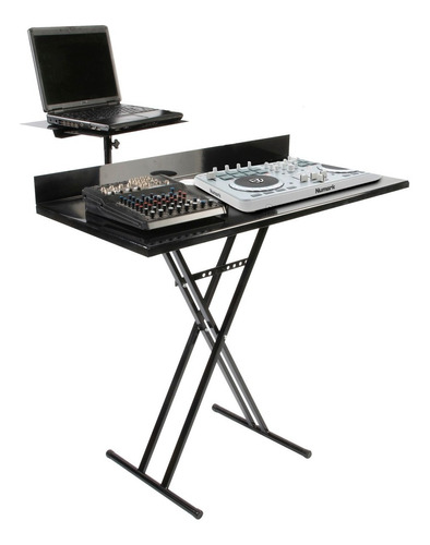 Cabina Dj Mesa Plegable Notebook Portatil Todo Metal