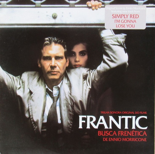 Lp Vinil Ennio Morricone Frantic Original Soundtrack Ed. Br