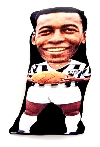 Cojin Mini Pelé Santos Fc