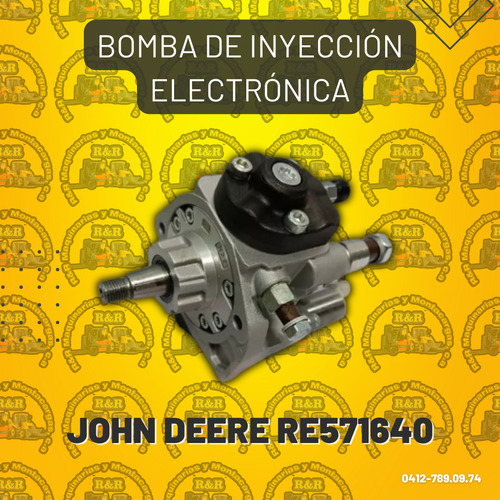 Bomba De Inyección Electrónica John Deere Re571640