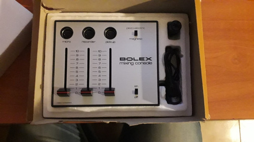 Mixing Console For Sound Projectors Bolex La Plata