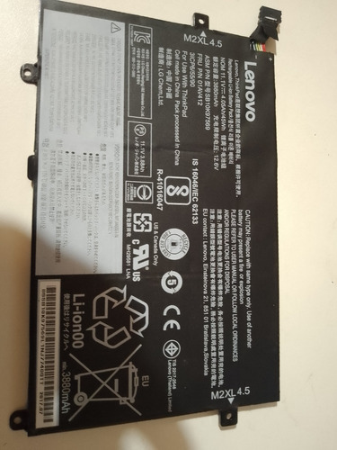 Batería P/ Lenovo Thinkpad E470 E470c E475 01av411 01av412