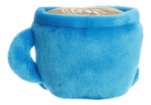 Peluche Aurora® Palm Pals Letti Latte Capuchino Adorable Color Azul Acero