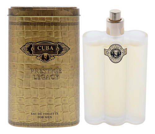 Cuba Prestige Legacy De Cuba Para Hombre, Aerosol Edt De 3 O