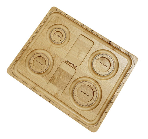 Tablero De Cuentas De Bambú, Bandeja De Cuentas, Estilo A