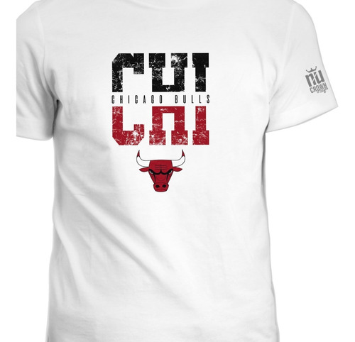 Camiseta Chicago Bulls Básquet Basketball Hombre Ink
