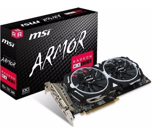 Tarjeta De Video Msi Radeon Rx 580 Armor Oc 8gb Ddr5 Tranza