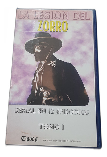 La Legion Del Zorro 12 Capitulos  Año 1939 Subtitulos Vhs