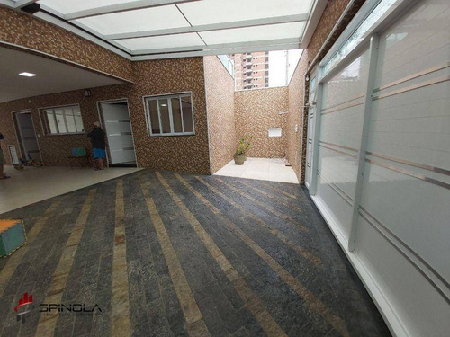 Imagem 4 de 30 de Sobrado Com 3 Dormitórios À Venda, 300 M² Por R$ 1.300.000,00 - Maracanã - Praia Grande/sp - So0082