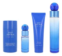 Comprar Set 360° Very Blue Perry Ellis 4pz 100ml Edt Spray