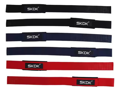 Muñequeras Lifting Straps Blancas Skdk