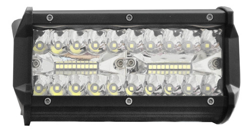 Barra Led Mini Faro 40 Led 6 Pulgadas Luz Blanco Anti Niebla Techo Con Base Para Jeep Camioneta Pickup