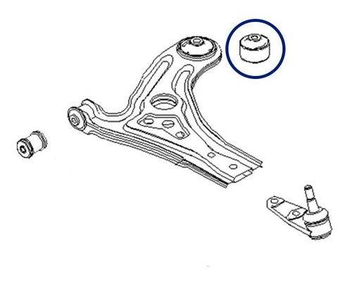 Imagen 6 de 7 de Buje Meseta Aveo 2012 2013 2014 Lt Ls Speed Grande Original