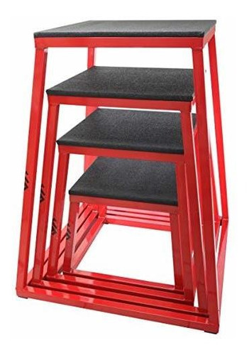 Cajas De Salto Pliométrico J - Fit - Singles En Alturas De 1