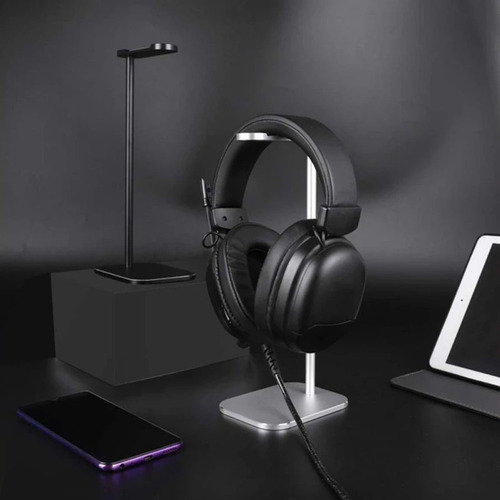Imagen 2 de 4 de Soporte Auriculares Gamer Headset Pc Ps4 Ps5 Xbox Aluminio