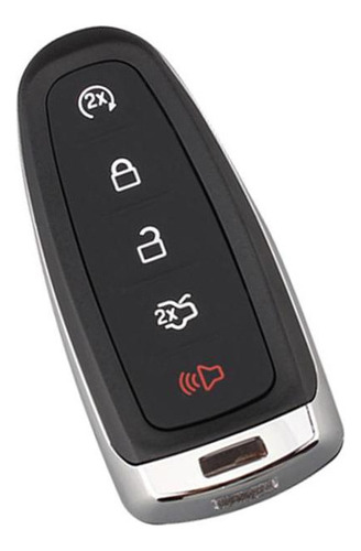 5 Btn Remoto Key Fob + Insertar For 2011-2015 Edge Explorer