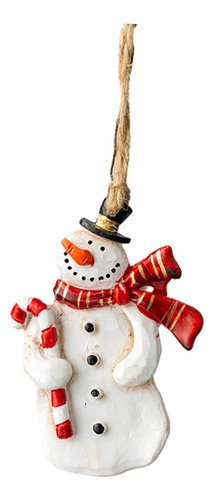 2 Adorno Colgante De Navidad, Colgantes De Muñeco De Nieve