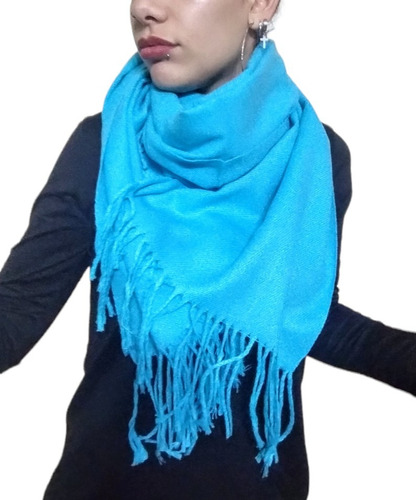 Pashmina Chal Manta Ruana Unisex 