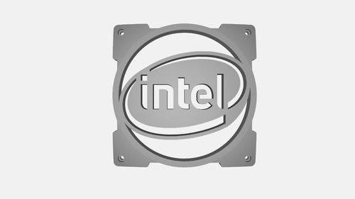 Rejilla Para Ventilador Cooler Fan 14cm Logo Intel