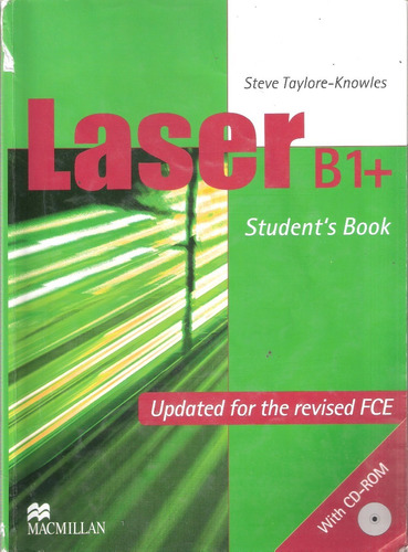 Laser B 1+ Student's Book & Cd