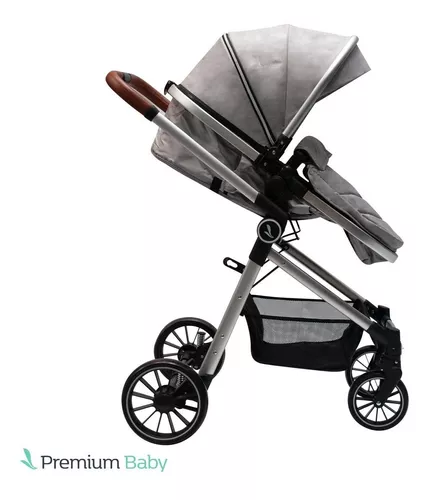 Premium Baby Company - Cochecito Premium Baby Collection Aston 3 en 1 color  Black Zig Zag