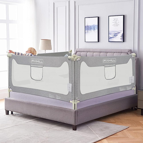 Famill Bed Rails Para Niños Pequeños,toddler Bed Railprotect