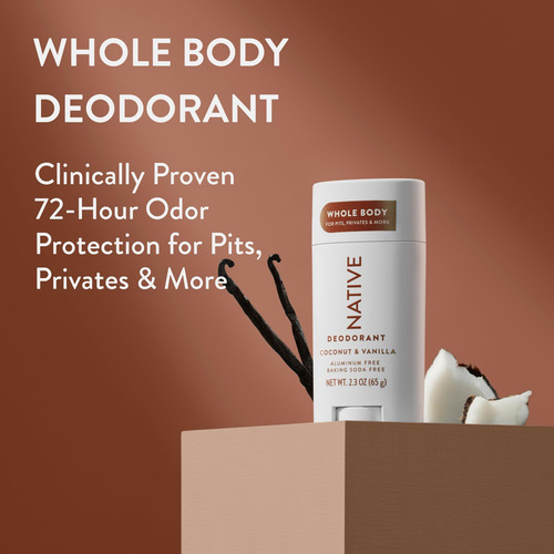 Desodorante En Barra Native Para Todo El Cuerpo Con Protecci