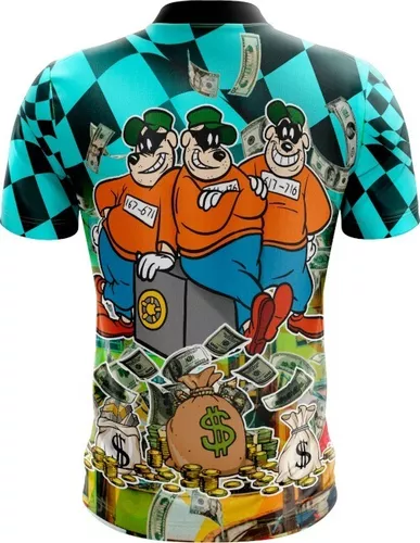 KIT 2 Camisa De Quebrada Mandrake Masculina Metralha Joker Grau