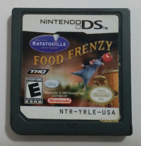 Ratatouille Food Frenzy-- Nintendo Ds Usado Solo Cartucho