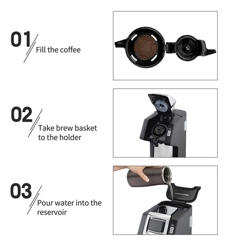 Compatível Com Hamilton Beach Flexbrew 49979/2 Way