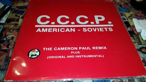 Cccp American Soviets (cameron Paul Remix) Excelente 1987