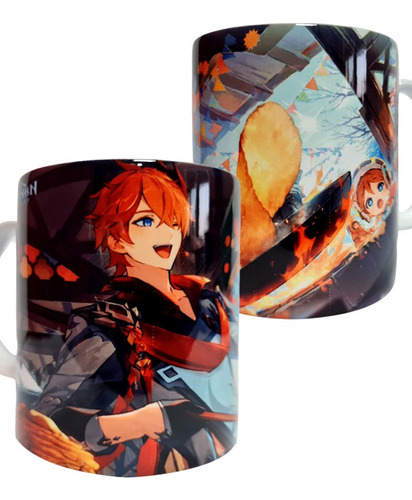 Taza Ceramica Genshin Impact Comida