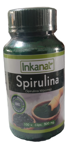 Spirulina 100 Capsulas De 500 Mg 