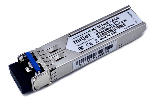 1000base-lx/lh Sfp 1310nm 20km Lc Duplex Sm Mini-gbic Miljet