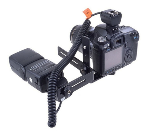 Barra L Doble Flash Foto Video Camara Ls-25