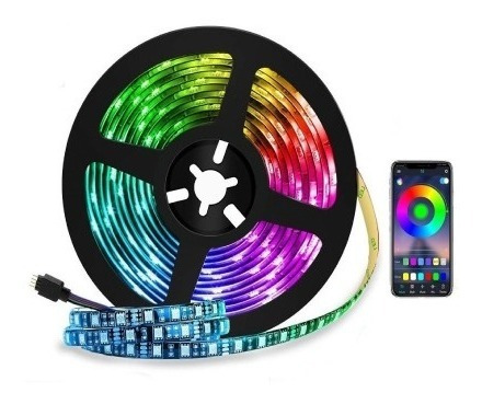 Tiktok: Cinta Luces Led Colores + Bluetooth 7014