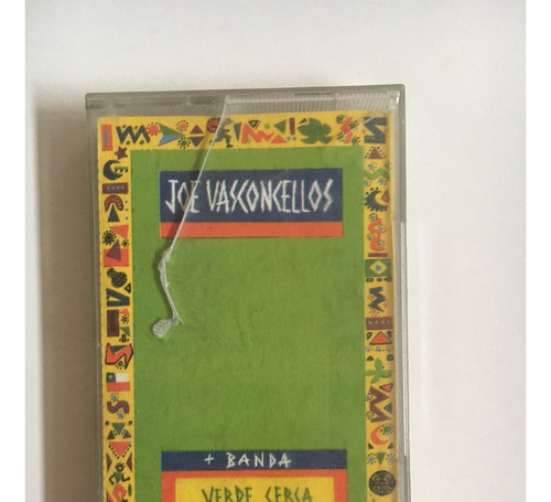 Cassette Verde Cerca Joe Vasconcellos + Banda De 1992