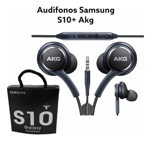 Audífonos Samsung S10 +akg Tipo Plug