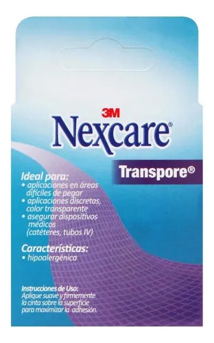 3m Nexcare Transpore Blister 1 , 2.50 Cm X 9.10 M