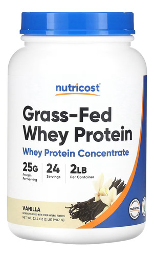 Nutricost Grass Fed Whey Protein Concentrate 2 Lbs Sfn