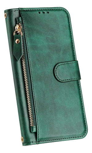 Funda De Piel Con Cierre De Primera Calidad Para La Serie Motorola X30, A Prueba De Golpes, Protección 360°, Cartera, Bloqueo Rfid, Soporte