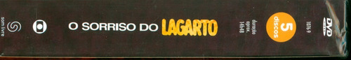 Dvd O Sorriso Do Lagarto (box Com Luva 5 Discos Tony Ramos)